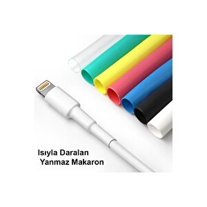 Isıyla Daralan Makaron Kablo Seti 580 Parça Kablo Tamir Kiti