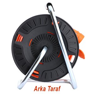 Makaralı Seyyar CCA Kablo Uzatma Kablosu 3x1.5 Mm Ttr Kablo 35+2 Metre
