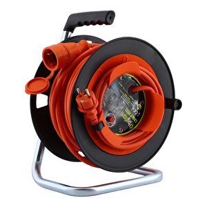 Makaralı Seyyar CCA Kablo Uzatma Kablosu 3x1.5 Mm Ttr Kablo 35+2 Metre