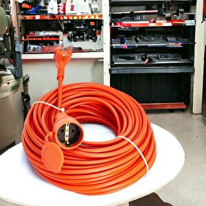 CCA kablolu Seyyar Uzatma Kablosu 3x2.5 Mm 10 Metre