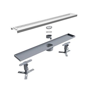 Viventi Art Monza Retta 33 Cm Duş Kanalı Ø50