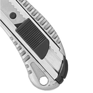 Gönen Metal Maket Bıçağı Eko 18 Mm Alüminyum Metal Gövde Sağlam Dayanıklı