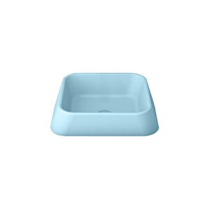 Firenze Çanak Lavabo Mat Buz Mavisi