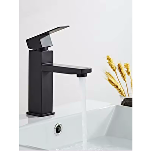 Siyah Robot Duş Seti & Siyah Banyo Ve Lavabo Bataryası