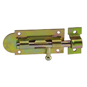 Mavzer Sürgü No:10 Kilit Kadmiyum 42x110 Mm Kapı Pencere Emniyet Mandalı Kilidi