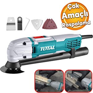 Total Çok Amaçlı El Aleti Kablolu 220 V Paspaslama 300 W Ts3006 Raspalama Testere Kazıyıcı Kesici