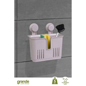 Okyanus Home Grande Mutfak Ve Banyo Organizeri - 2 Fonksiyonlu - İster Yapıştır, Ister Vidala