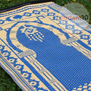 Plastik Hasır Halı Kilim Piknik Cami Park Seccade Namazla Bahçe Balkon Kamp Outdoor 60 X 120 Cm