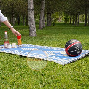 Plastik Hasır Halı Kilim Piknik Cami Park Plaj Bahçe Balkon Teras Kamp Outdoor Karavan Mat 90x140 Cm