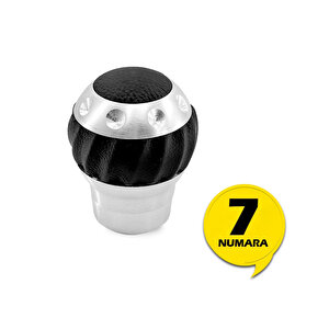 Vites Topuzu Universal Her Araca Uyumlu Spor Metal Vites Topuzu No:7