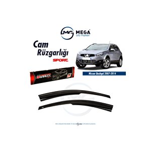 Brand Nissan Qashqai 2007-2014 Cam Rüzgarlık Mugen Tip
