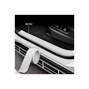Brand Kapı Çizik Ve Koruma Bandı Çizik Önleyici Bant Kapı Koruma Beyaz 10 Metre X 2.5 Cm