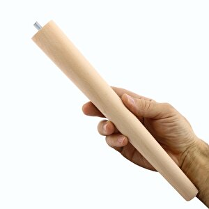 Ahşap Mobilya Koltuk Kanepe Sehpa Masa Ayağı Ayakları M8 Civatalı 30 Cm + Bağlantı Aparatlı