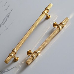 Burç Kulp 192 Mm Gold Altın Renk Mobilya Mutfak Çekmece Dolabı Dolap Kulpları Kapak Kulpu Kulb Metal