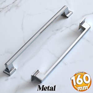 Gama 160 Mm Krom Metal Kulp Mutfak Dolabı Mobilya Dolap Kapak Çekmece Kulpları Kulbu Kulpu 16 Cm