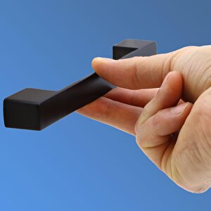 10 Adet Gölcük Düz Siyah Mobilya Mutfak Dolap Çekmece Dolabı Metal Kulpu Kulbu Kulpları 160 Mm