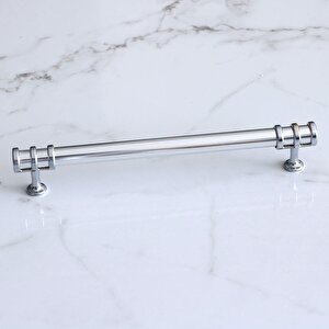 Yüzük Kulp 224 Mm Krom Metal Mobilya Mutfak Çekmece Dolap Kapak Kulpları Dolabı Kulbu Kulpu 22.4 Cm
