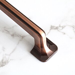 Penguen 128 Mm Antik Bakır Metal Kulp Mobilya Mutfak Çekmece Dolap Dolabı Kapak Kulpları Kulbu Kulpu