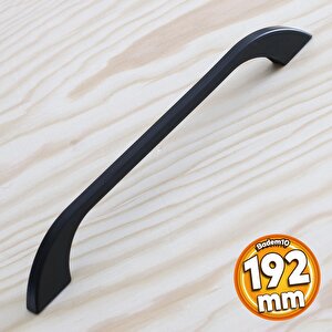 Ezgi Kulp 192 Mm Siyah Metal Mutfak Mobilya Çekmece Mutfak Dolap Dolabı Kulpları Kapak Kulbu 19.2 Cm