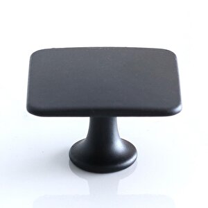 Kare Düz Kulp Düğme Mat Siyah Mobilya Mutfak Dolabı Çekmece Dolap Kulpları Kapak Kulpu Kulb Metal