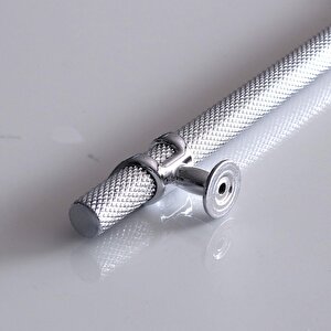Burç Kulp 224 Mm Krom Renk Mobilya Çekmece Mutfak Dolabı Dolap Kulpları Kapak Kulbu Kulpu Metal