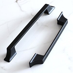 Mostar 128 Mm Siyah Kulp Mobilya Mutfak Dolabı Çekmece Dolap Kulpları Kapak Kulpu Kulbu Metal 128 Mm