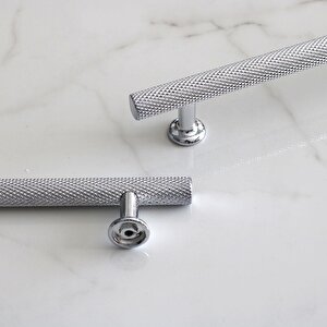 Doruk Kulp 320 Mm Krom Renk Mobilya Çekmece Mutfak Dolabı Dolap Kulpları Kapak Kulpu Kulbu Metal