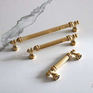 Şah Kulp 320 Mm Gold Altın Metal Mobilya Mutfak Dolabı Çekmece Dolap Kulpları Kapak Kulpu Kulbu