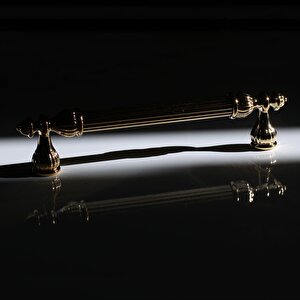 Şah Kulp 320 Mm Gold Altın Metal Mobilya Mutfak Dolabı Çekmece Dolap Kulpları Kapak Kulpu Kulbu