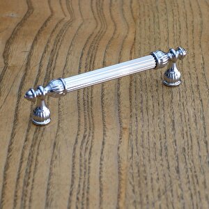 Şah 96 Mm Krom Renk Kulp Metal Mobilya Dolap Çekmece Kapak Mutfak Kulpları Kulbu Dolabı Kulpu
