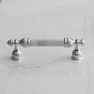 Şah 96 Mm Krom Renk Kulp Metal Mobilya Dolap Çekmece Kapak Mutfak Kulpları Kulbu Dolabı Kulpu