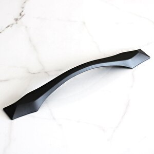 Elmas Kulp 160 Mm Siyah Metal Mobilya Mutfak Çekmece Dolabı Dolap Kapak Kulpları Kulbu Kulpu 16 Cm