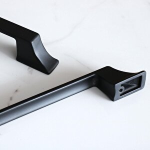 Mostar 160 Mm Siyah Metal Kulp Mobilya Mutfak Çekmece Dolap Dolabı Kapak Kulbu Kulpları Kulpu 160 Mm