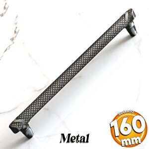 Dekor 160 Mm Antik Gümüş Metal Kulp Mobilya Çekmece Mutfak Dolabı Dolap Kulpları Kulbu Kulpu 16 Cm