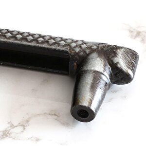 Dekor 160 Mm Antik Gümüş Metal Kulp Mobilya Çekmece Mutfak Dolabı Dolap Kulpları Kulbu Kulpu 16 Cm