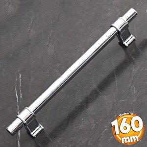 Hisar 160 Mm Krom Metal Kulp Mobilya Çekmece Mutfak Dolabı Dolap Kapak Kulpları Kulbu Kulpu 16 Cm