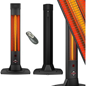 Mirkraft Solaris 2000 W Karbon Elektrikli Isıtıcı – Gösterge Paneli Ve Uzaktan Kumanda Özellikli