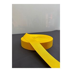 Sarı Renkli Emniyet Kemeri 15 Metre 4cm Kemer