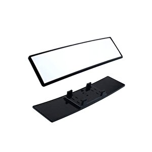 Ayna Makaslı Bombeli İç Dikiz Aynası 23 Cm Siyah