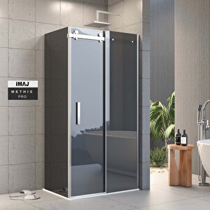 Pro Methis Sabit Panelli Dikdörtgen Duşakabin 80*150 H:195 80x150 cm