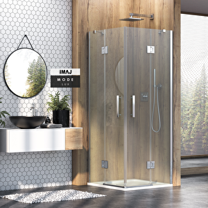 Mode Lüx Menteşeli Köşe Duşakabin 70* 70 H195