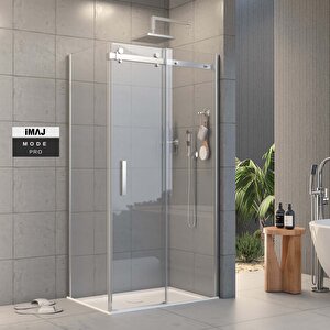 Pro Mode Sabit Panelli Dikdörtgen Duşakabin 70*120 H:195 - 6mm 70x120 cm