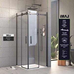 Pro Noa Kare Duşakabin 70* 70 H:195 - 6mm 70x70 cm