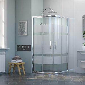 İmaj Mode Ice Oval Duşakabin A-5380*90 H190