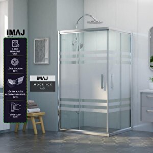 İmaj  Mode Ice Dikdörtgen Duşakabin A-590*100 H190 90x100 cm