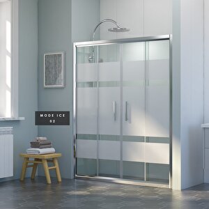 İmaj Mode Ice 2 Sabit 2 Sürgü Duşakabin A-53166 166 cm
