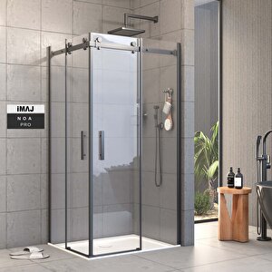 Pro Noa Dikdörtgen Duşakabin 90*130 H:195 - 6mm 90x130 cm