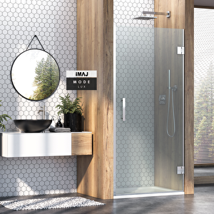 Mode Lüx Menteşeli Sistem Tek Kapı Duşakabin 78 H195 78 cm