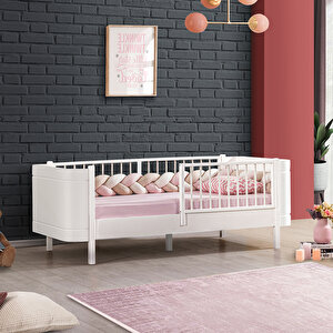 Montessori Yatak, Lidya Montessori Karyola - Beyaz