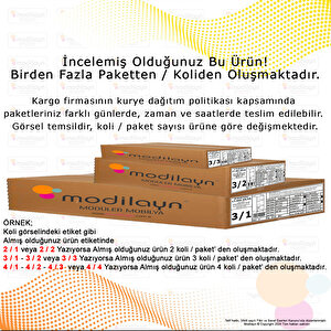 Silva Loya 59,6 X 194,6 X 56 Cm Tek Kapaklı Ankastre Fırın Ve Mutfak Dolabı